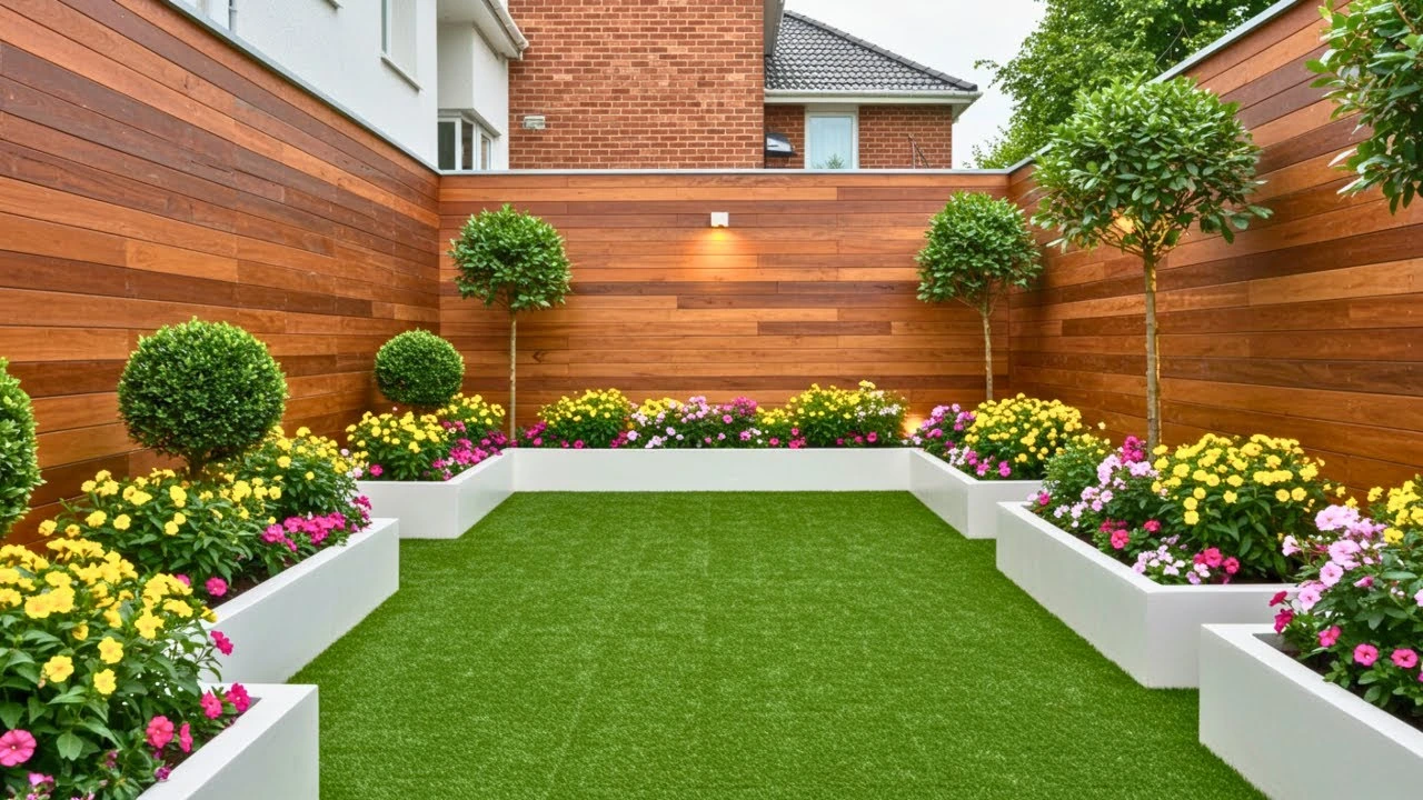 A quiet garden retreat