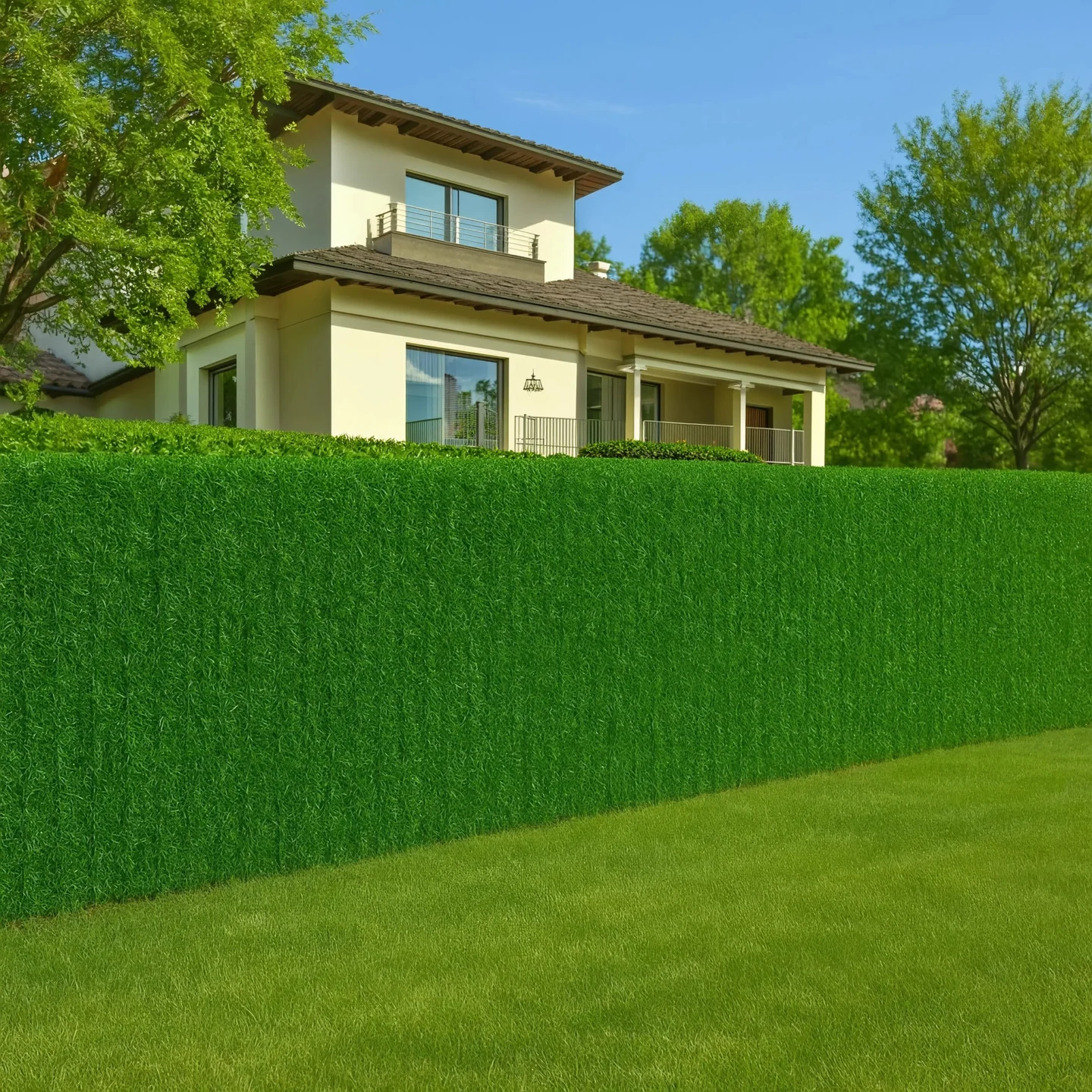 Grass fencing